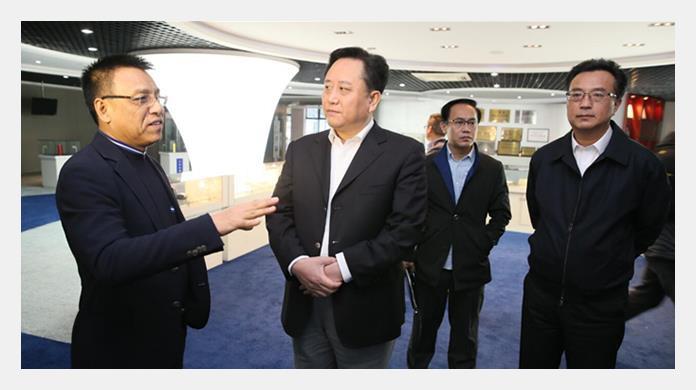 Secretary of Commission of Songjiang, Xiangmin Chen visited Techsun for survey and guidance